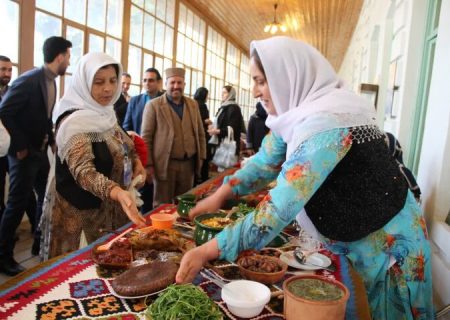 در آستانه عید نوروز ؛ جشنواره غذای سبز در آستارا برگزار شد